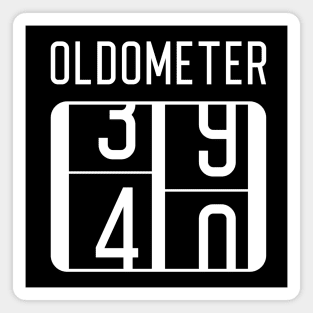 Oldometer 40 Magnet